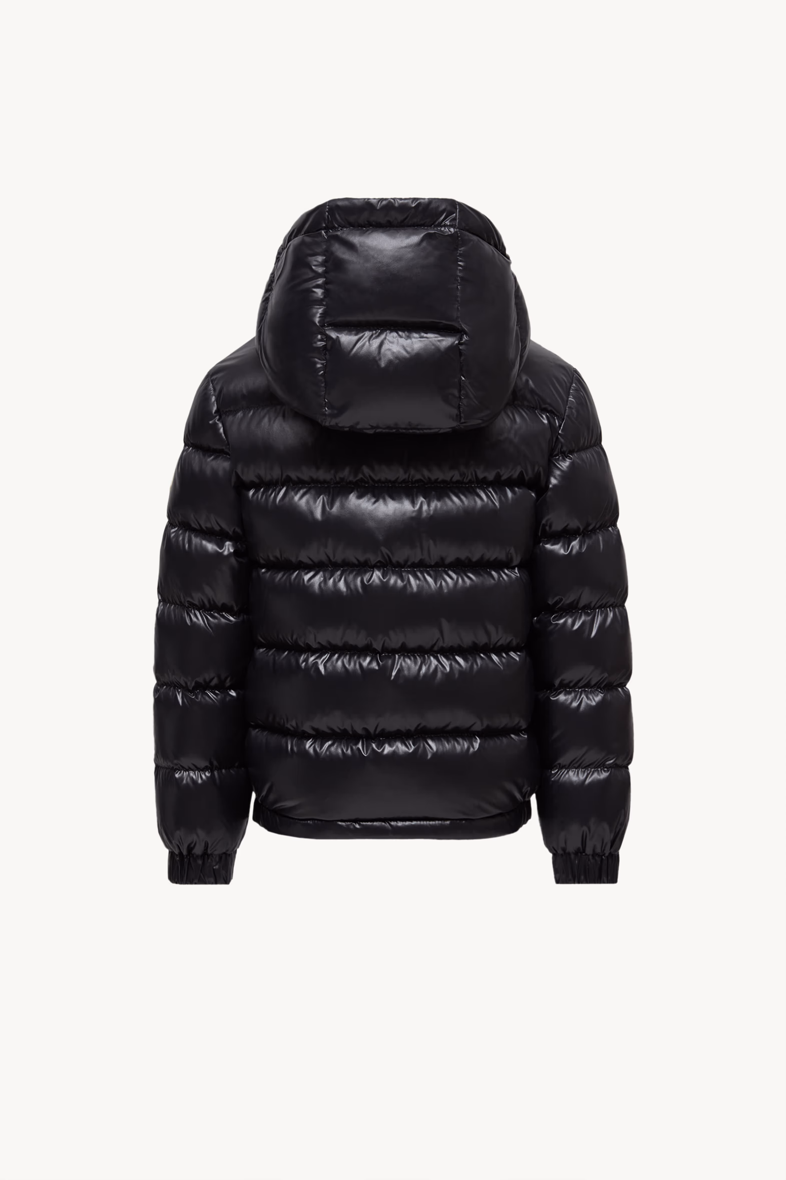 New Aubert Hooded Down Jacket Boy Black Moncler 3